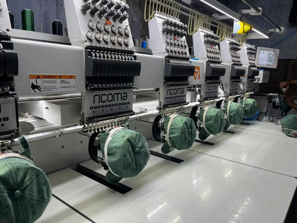 Embroidery Machine Setup