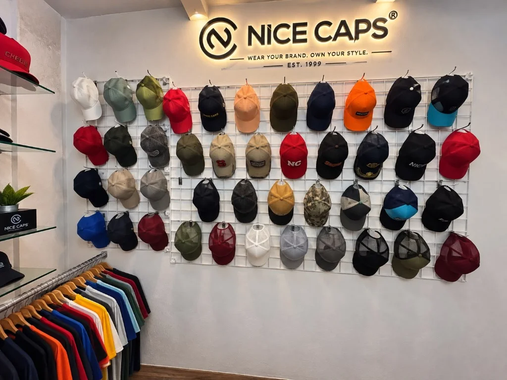 Showroom Cap Wall Display