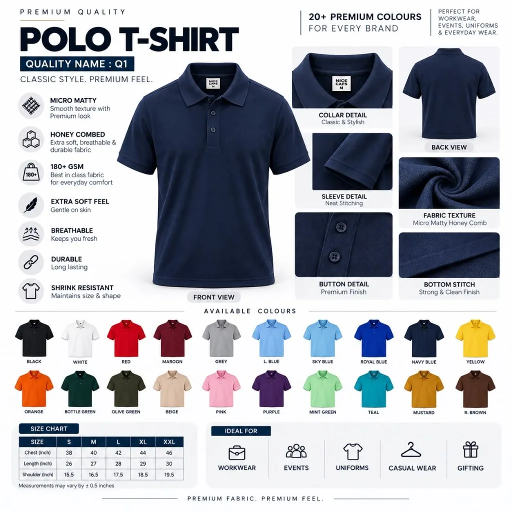 Premium Polo T-Shirt Q1