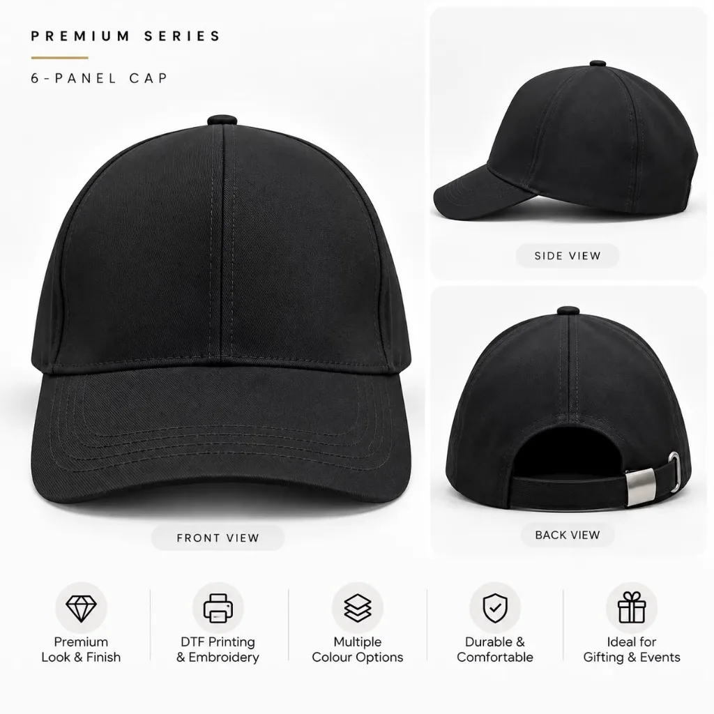 6-Panel Luxury Cap