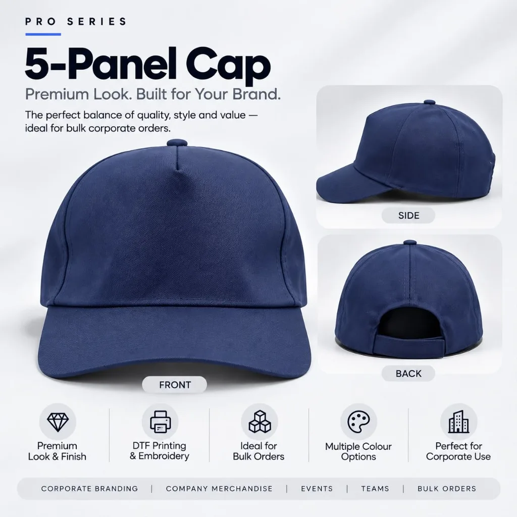 5-Panel Corporate Cap